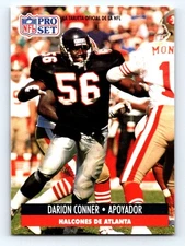 1991 Pro Set #92a Darion Conner Fresh Break EX-EXMINT