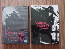 Vampire Hunter D: Bloodlust  1985 Movie Bundle DVD Complete Slipcover