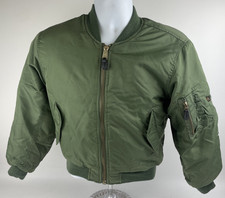 Very Rare Vintage Jacket Flight Bomber MA-1 Alpha Industries Vietnam Size Small