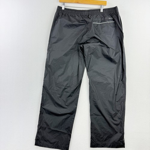 ADIDAS GOLF Packable Rain Pants Mens Size L Black * Indians Golf Logo NWT - Picture 2 of 10