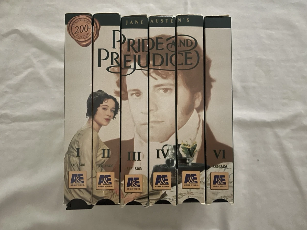 その他 Pride &amp; Prejudice [VHS] Amazon.com: Jane Austen's Pride and Prejudice (Six Piece