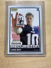 2024 NFL Panini Instant ROOKIE Recursion 12 DRAKE MAYE NEW ENG PATRIOTS PR 501