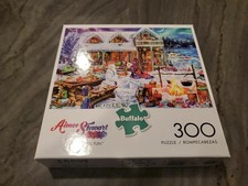 Aimee Stewart Winterland Fun 300 Large Piece Puzzle New Buffalo Games