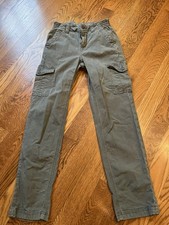American Eagle 90's Style Blue/gray Cargo Pants Women's Size 00, Preowned