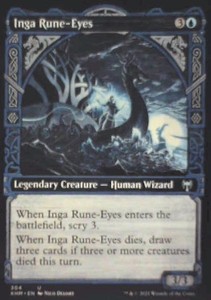 Inga Rune-Eyes (Showcase) - Kaldheim #304