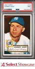 1952 TOPPS #214 JOHNNY HOPP YANKEES POP 6 PSA 9