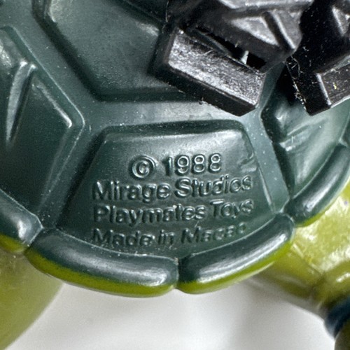 TMNT Teenage Mutant Ninja Turtles 1988 Leonardo Soft Head mit Zubehör - Bild 5 von 7