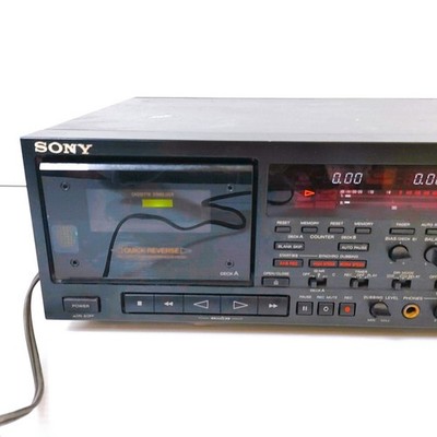 Sony TC-WR870 High end Stereo Quick Reverse Cassette Deck Black