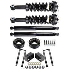 3 inch Front & Rear Leveling Kit + 4X Struts Shocks For 2004-2008 Ford F-150 2WD