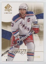 2008-09 SP Authentic Limited /100 Chris Drury #86 n1u