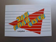 Cargolux Aufkleber Sticker Postkarte AK San Francisco USA Luxemburg