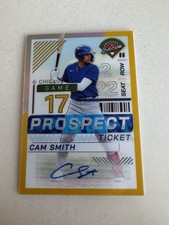 2024 Panini Prospect Prizm Cam Smith Gold Holo Auto /10 NO88