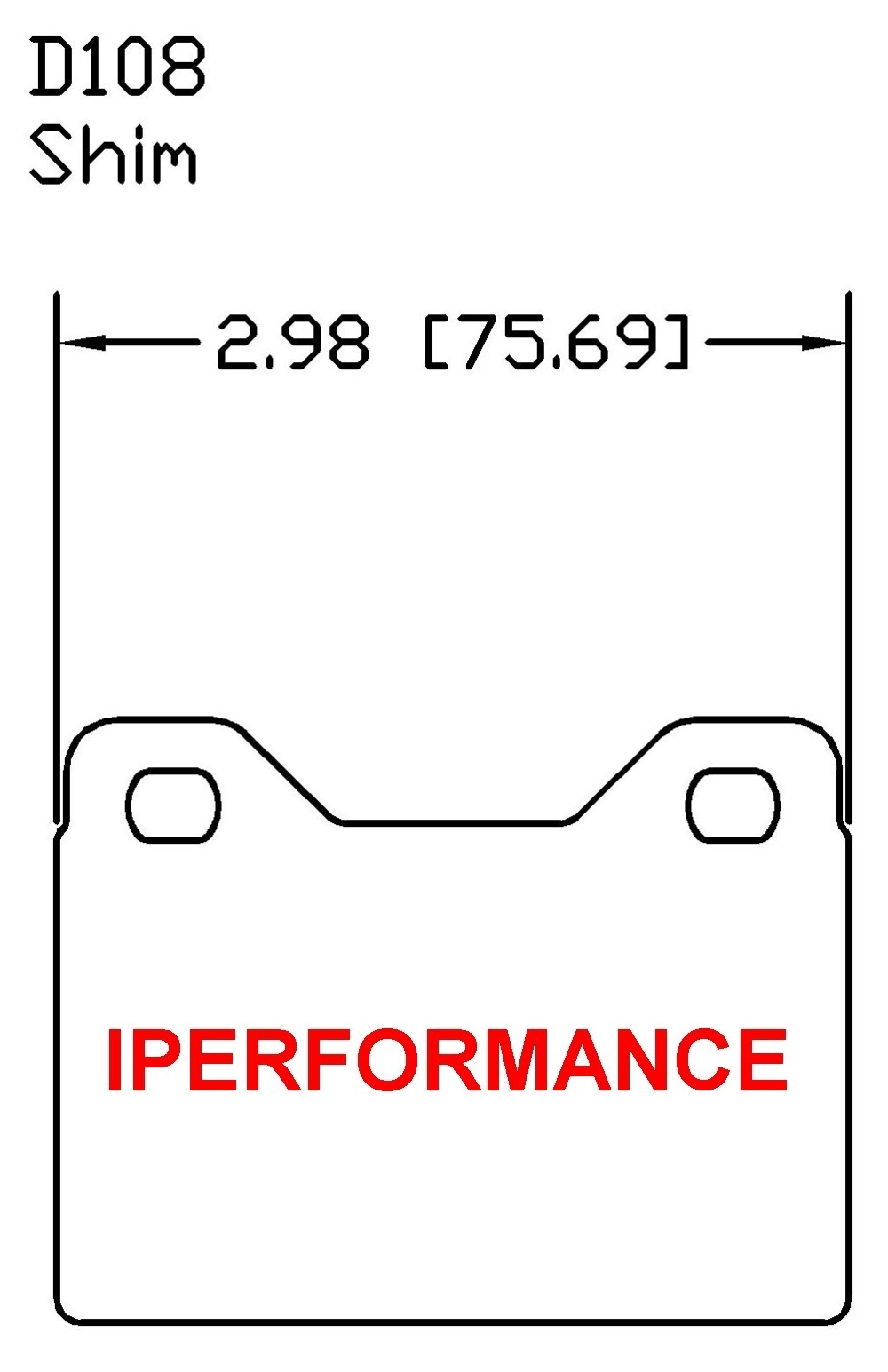 Lamborghini Urraco 1973-1976 REAR Brake pad fitting kit