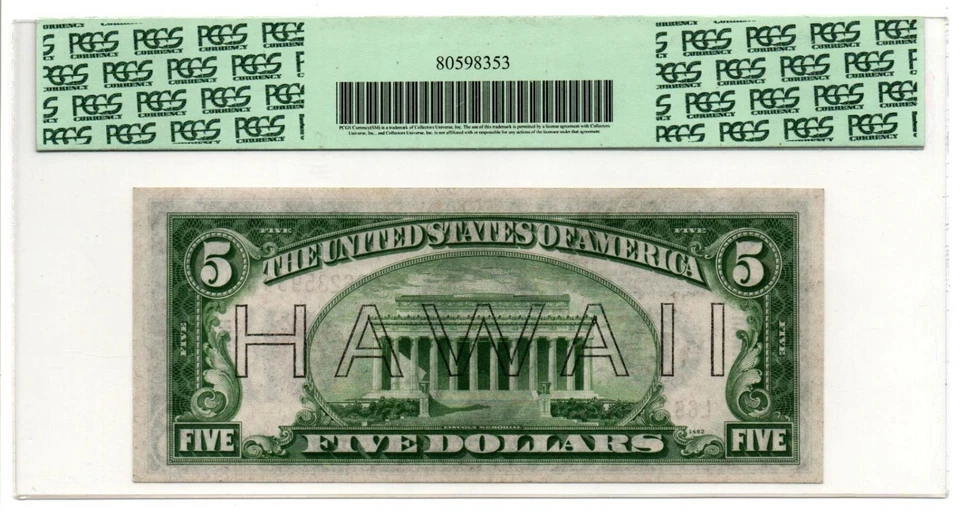 Fr. 2302 1934A Hawaii Federal Reserve Note. PCGS Currency Ch About Unc 58 PPQ - Image 2 of 2