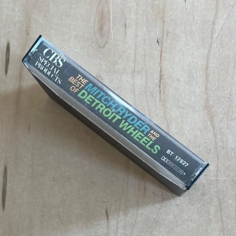BEST OF MITCH RYDER & DETROIT WHEELS 1984 CBS Cassette Rock R&B Roots Rock Blues Foto 2 de 4
