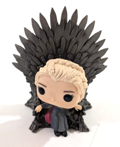2019 Funko Pop #75 Daenerys Targaryen Iron Throne HBO Game of Thrones JJL-190109