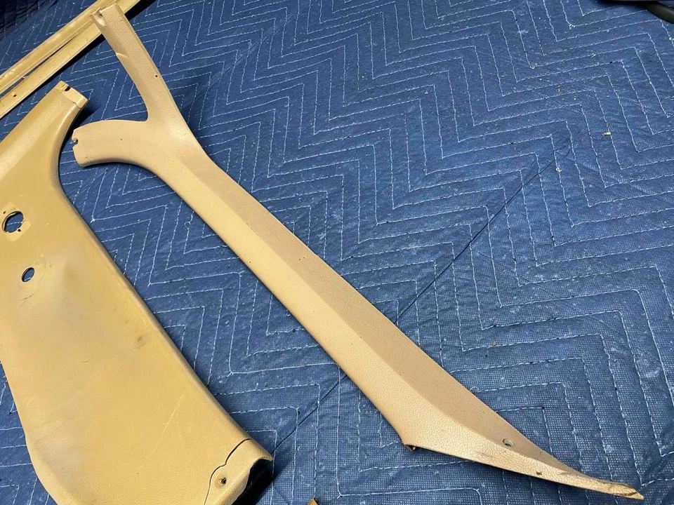 73-80 Chevy GMC грузовик HEADLINER отделки панели комплект в желтовато-коричневый квадратный кузов интерьера 73-87 - Изображение 4 из 4