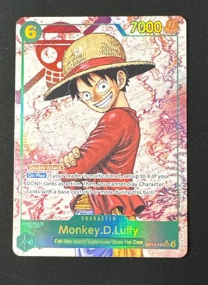 Monkey.D.Luffy (118) (Parallel) OP13-118 Carrying on His Will Foil