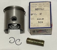 Pistone Asso Per Moto Benelli 125 cc.  Cross Enduro Diametro 57 Codice 3416