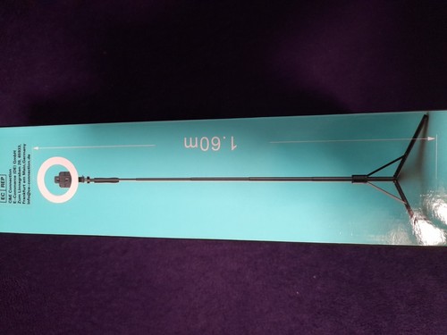 Selfie Stick mit Ringlicht und Tripod 1,60m - 第 5/8 張圖片