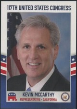 2021 Fascinating Cards 117th US Congress Kevin McCarthy GOP California #144