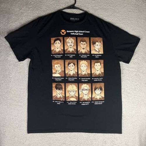 Haikyuu To The Top t shirt Size Large Unisex Boxlunch Exclusive