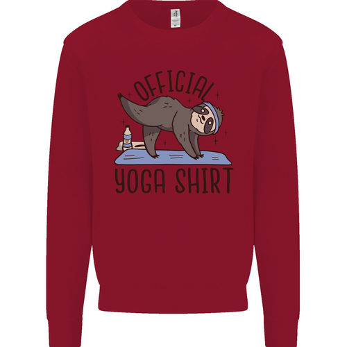 Funny Sloth Yoga Kids Sweatshirt Jumper - Picture 56 of 72