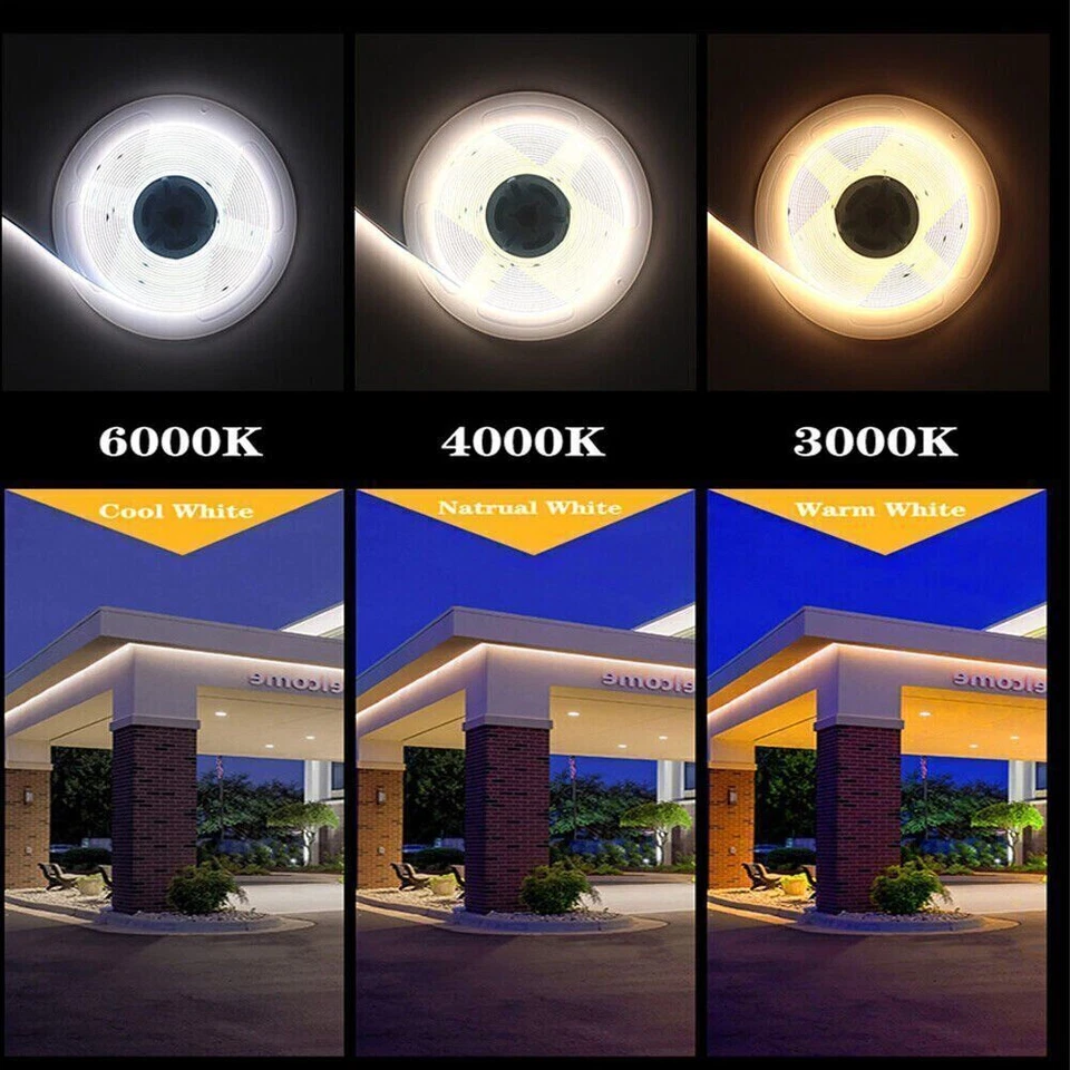 3mm COB LED Strips Light 5V USB Dimmable Flexible Tape Lights Home Lighting TV - Image 2 of 4