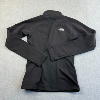 The North Face Sweater Womens XS Black Canyonlands 1/4 Zip