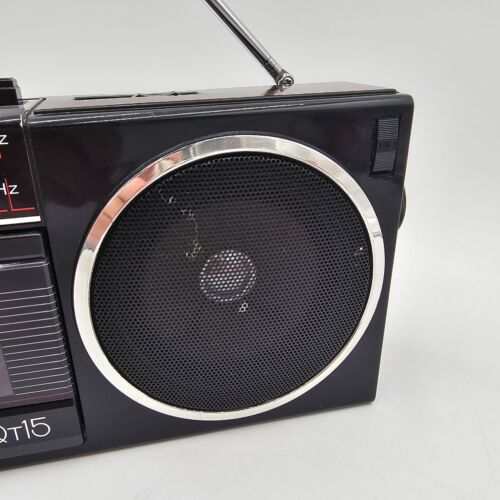 Selten 1983 Sharp QT15 Radio Kassettenspieler & Recorder für Teile oder Reparatur - Bild 4 von 15