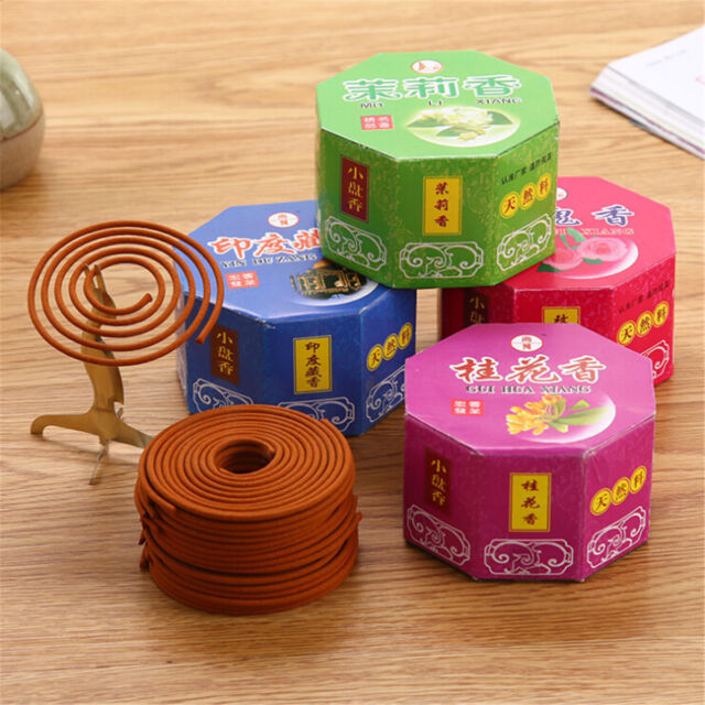 16pcs/Box Rose Lavender Jasmine Spiral Incense Coils Natural Sandalwood Incense 16pcs/Box Rose Lavender Jasmine Spiral Incense Coils Natural Sandalwood Incense