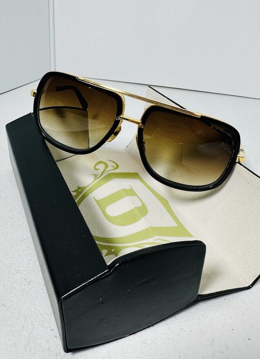 Dita MACH ONE DRX-2030B-59 Black & Gold Gradient Unisex