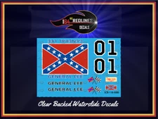 1/18 'General Lee' Decal Set SCR-118-0086