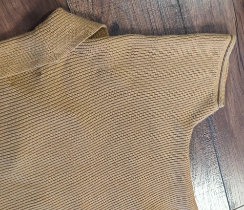 Jones New York Signature Carmel Double Button Down Sweater w/ Pockets Sz Medium - Picture 16 of 20