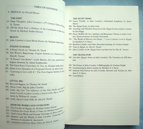 Snake's-Hands: Fiction Of John Crowley ~2003~ Harold Bloom Ægypt Fantasy SciFi - Foto 3 di 9