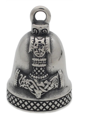 Thor's Hammer Stainless Steel Motorcycle Ride Bell   26