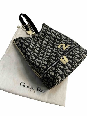 Vintage Dior Black Trotter No. 2 Sling Bag | eBay display picture 2