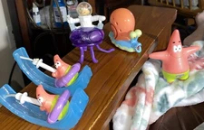 Sponge Bob Squarepants 2001 Wendy’s Patrick Star Sandy Gary The Snail Lot