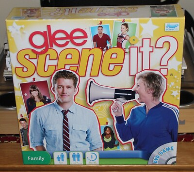 SCENE IT? THE DVD GAME ( GLEE - 2011 - AGE 13 & OVER ) BRAND NEW & SEALED!!!