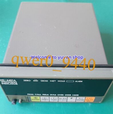 1pc USED AD-4401A WEIGHING INDICATOR CONTROLLER TESTED By DHL or FedEx #VH1E CH