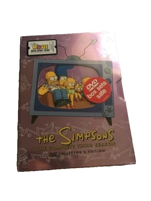 The Simpsons 3 Season DVDs & Blu-ray Discs