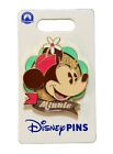 2025 Disney Parks Minnie Mouse Classic Characters Wood Background Oe Pin