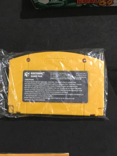 DONKEY KONG 64 NINTENDO 64 N64 NTSC AMERICANO USATO COMPLETO - Imagen 11 de 13