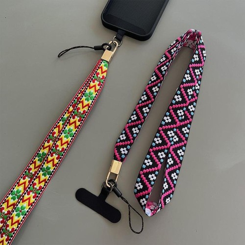 Ethnic Style Pattern Mobile Phone Lanyard Phone Case Chain Straps - 第 3/10 張圖片