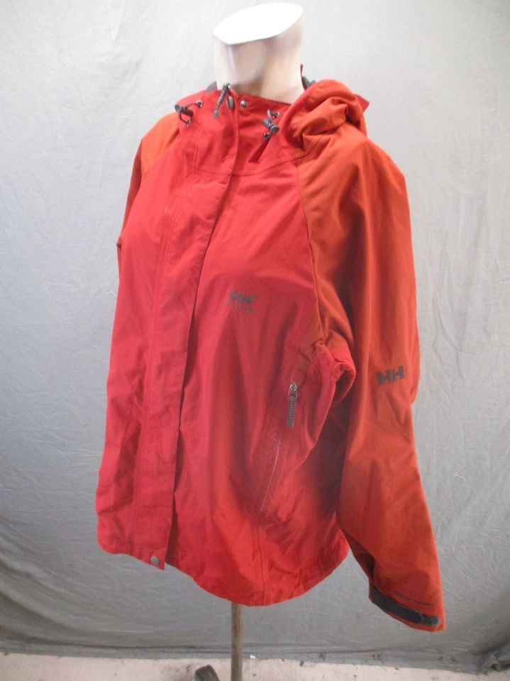Helly Hansen Size L Womens Full Zip Stand Collar Pocket Windproof Ski Jacket 049 - Image 3 of 4