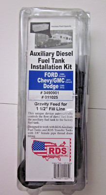 RDS 011025 3490901 1.5'' AUXILIARY DIESEL FUEL TANK INSTALLATION KIT