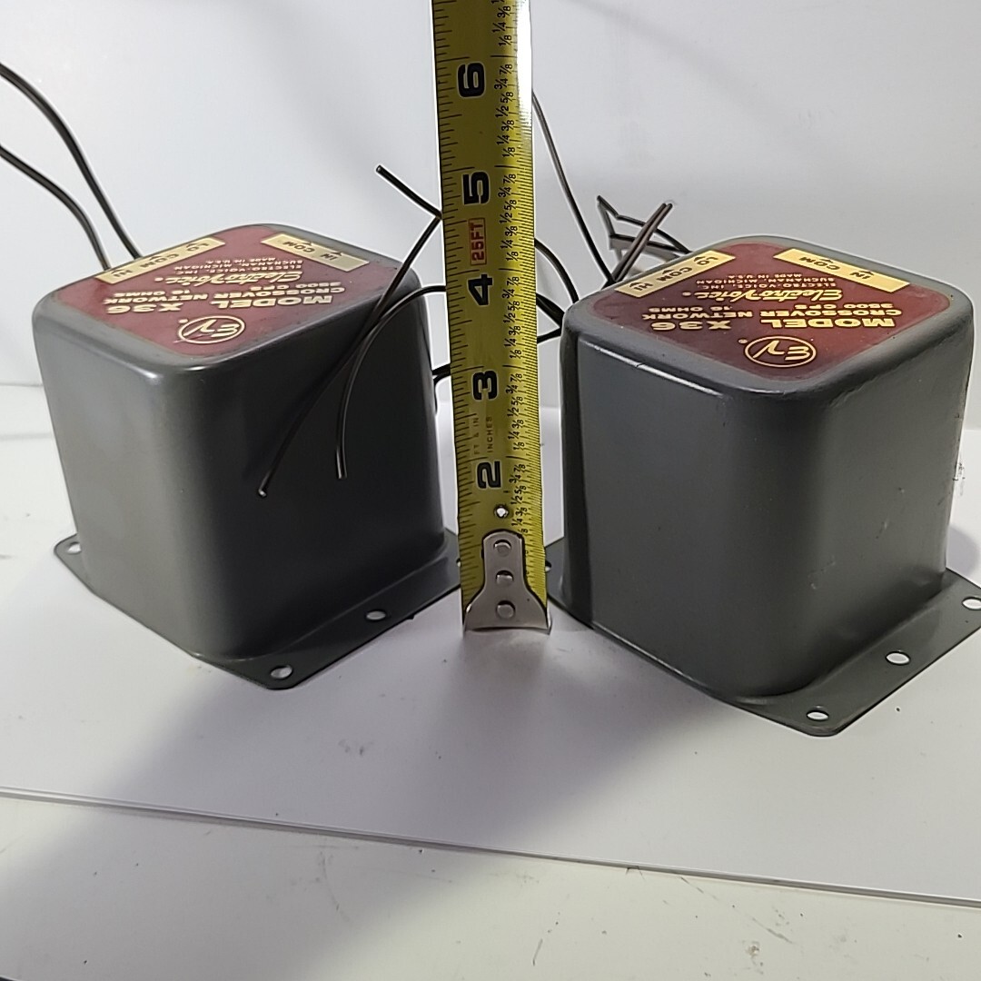 Vintage ElectroVoice EV X36 Crossovers 16 ohm Working eBay