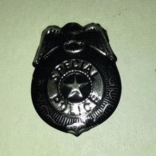 Vintage SPECIAL POLICE 1.5" Tin Pin Pinback FN 6.0 Japan