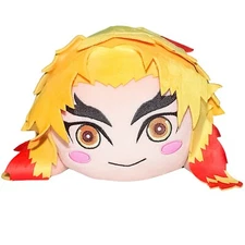 Sega NESOBERI Demon Slayer Kimetsu no Yaiba SP Plush Kyojuro Rengoku Grinning