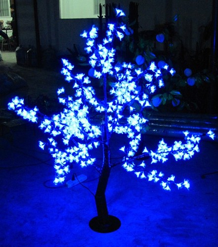 5ft LED Cherry Blossom Tree Outdoor Wedding Garden Holiday Light Decor 480 LEDs - Picture 2 of 8